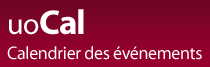 Button uoCal - Calendrier des événements